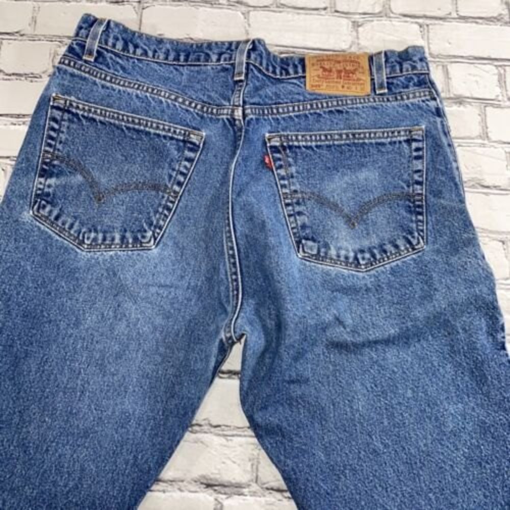 Levi 505 Vintage Jeans Regular Fit Straight Leg Made In USA Mens Size 38x28